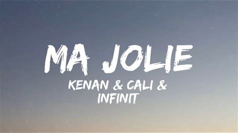 ma jolie lyrics|ma jolie kenan.